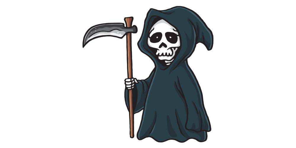 אילוסטרציה של מלאך המוות