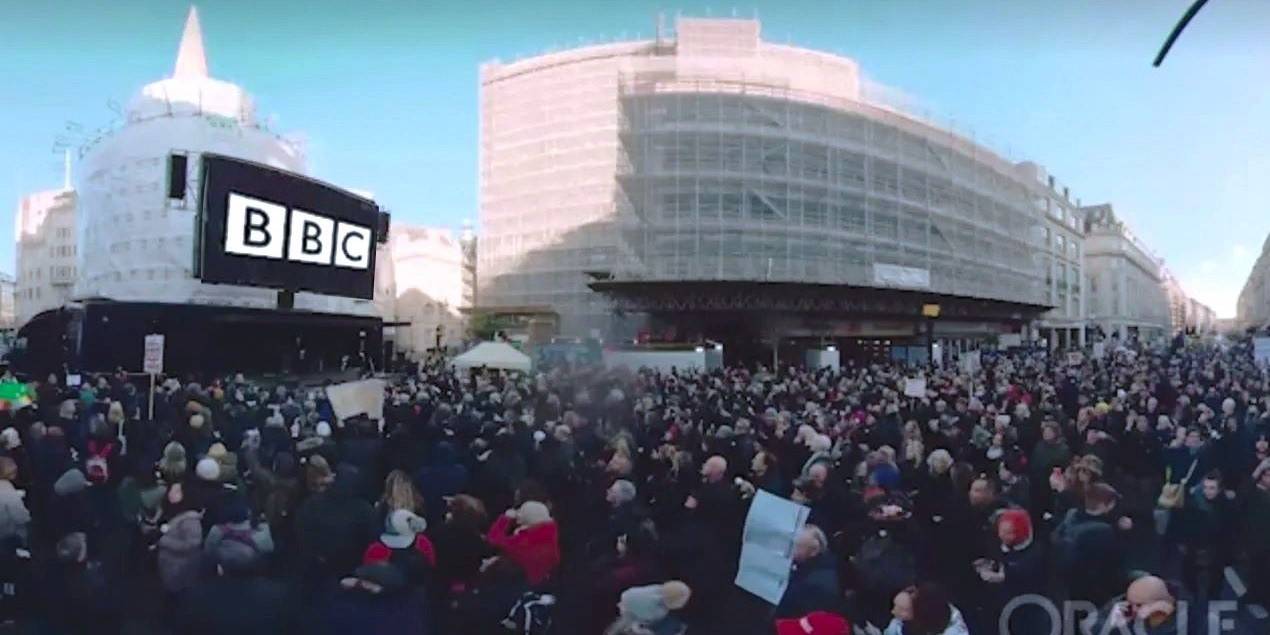 הפגנות בלונדון